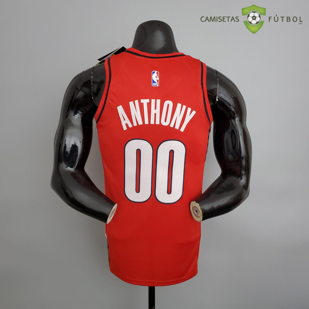 Camiseta Portland Trail Blazers 21-22 - Carmelo Anthony 00 Rojo Nba