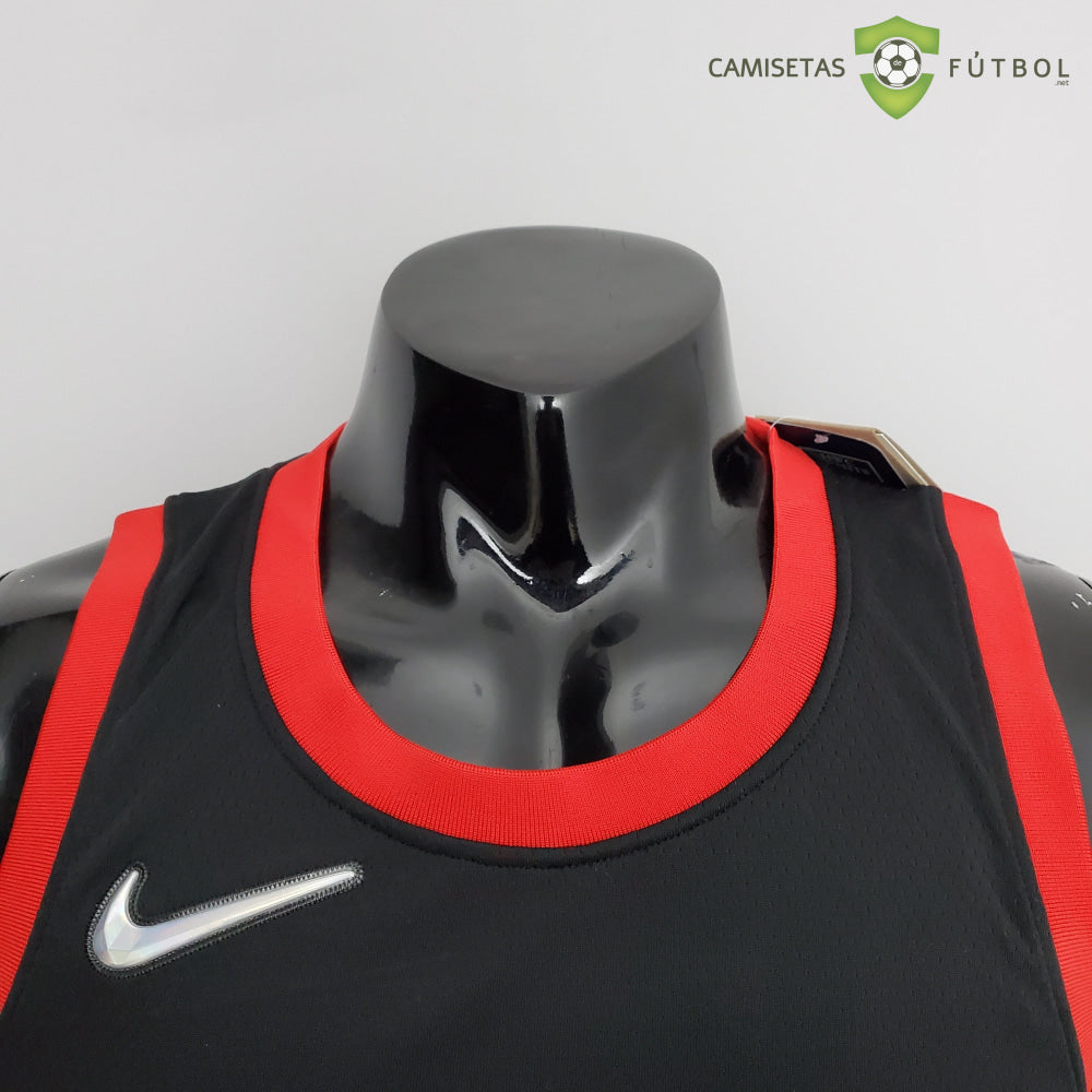 Camiseta Portland Trail Blazers 21-22 - Damian Lillard 0 Negro Nba