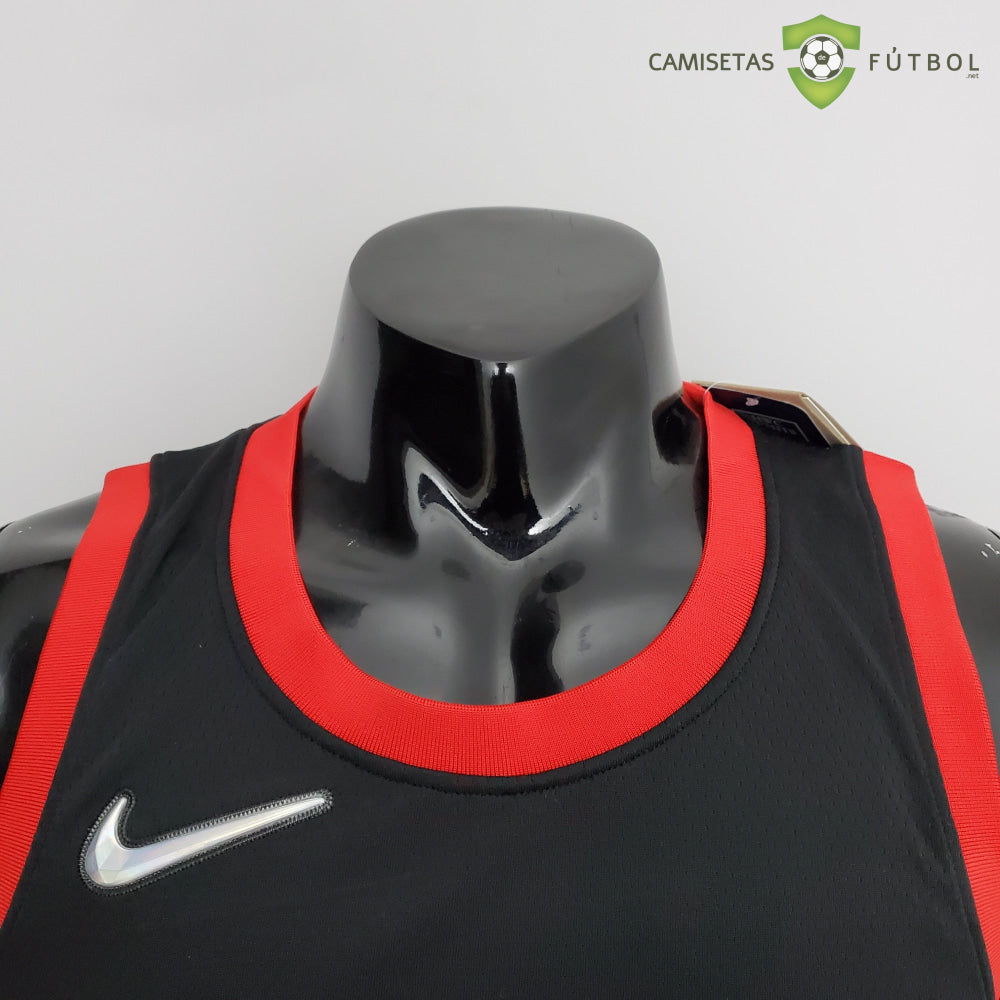 Camiseta Portland Trail Blazers 21-22 - Damian Lillard 0 Negro Nba