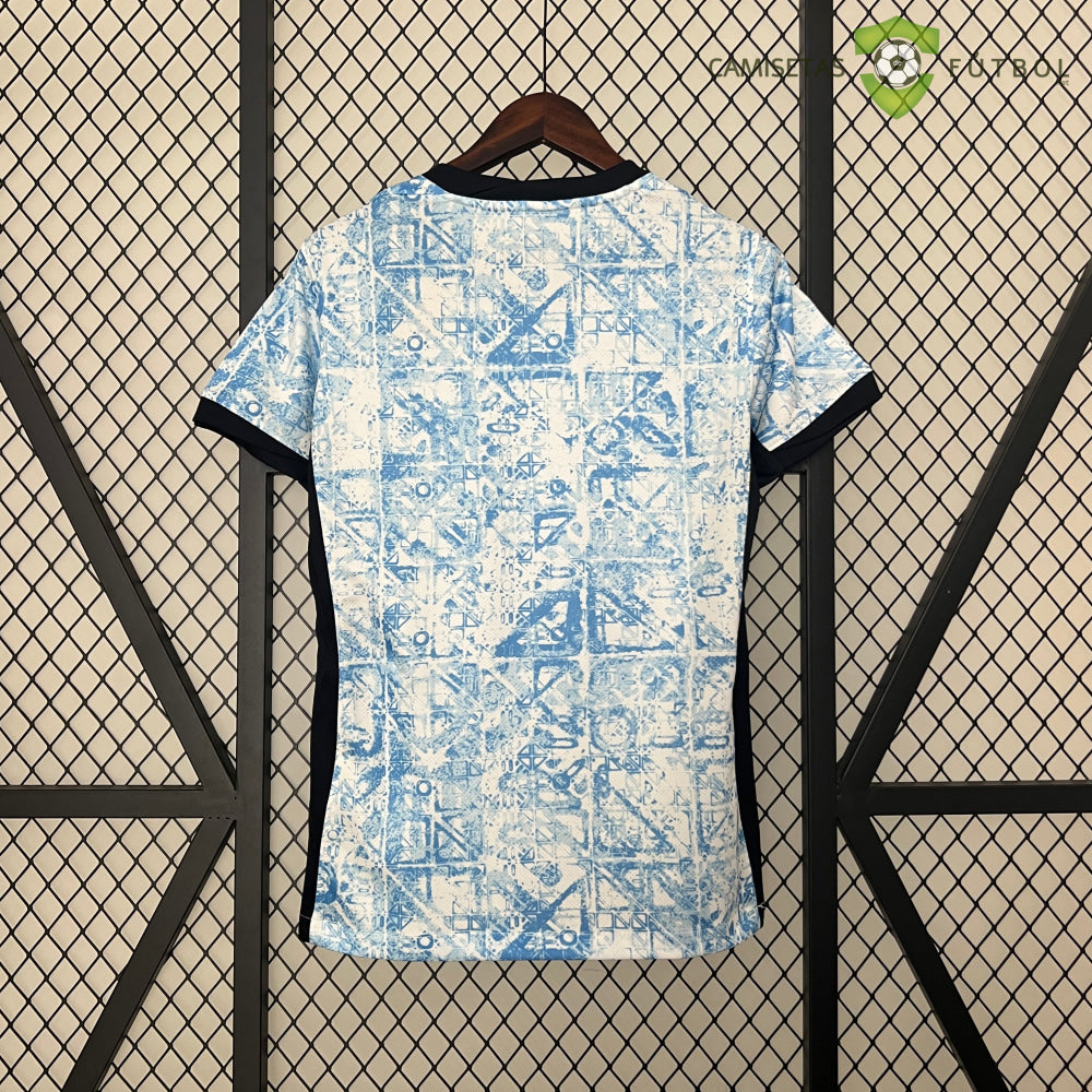 Camiseta Portugal 24-25 Visitante Uefa Euro 2024 Femenina De Futbol