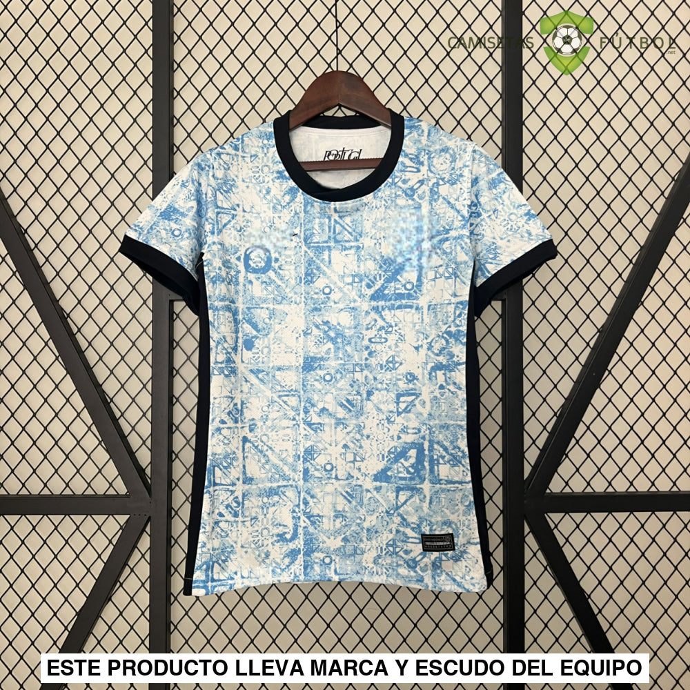Camiseta Portugal 24-25 Visitante Uefa Euro 2024 Femenina De Futbol