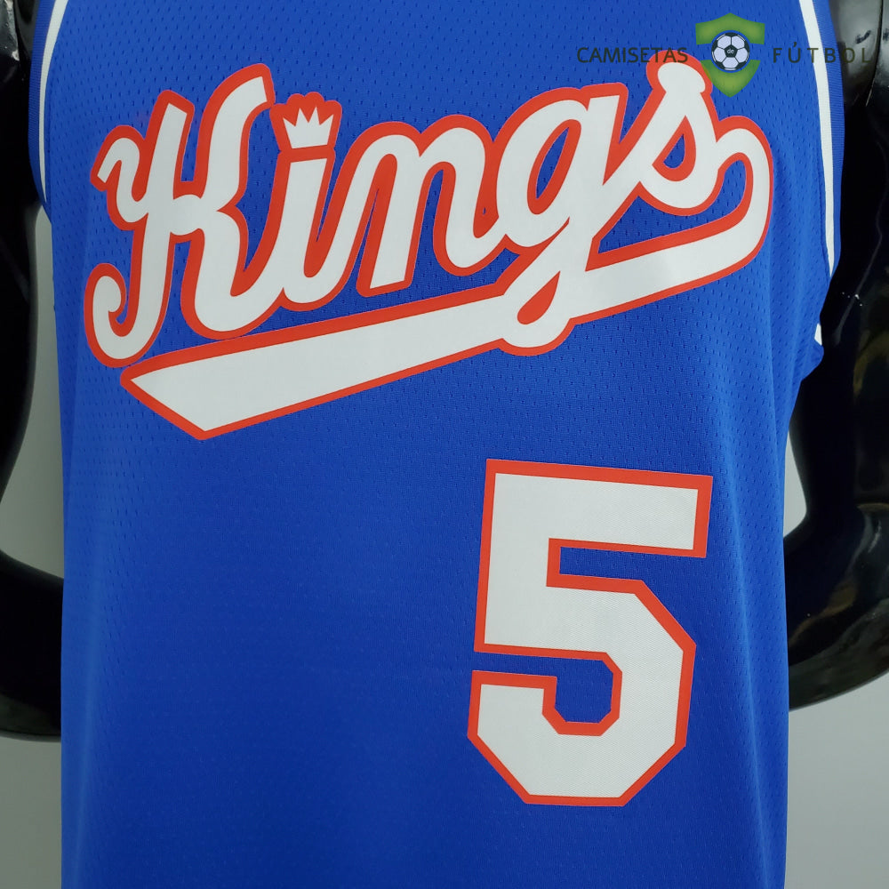 Camiseta Sacramento Kings 21-22 - Deaaron Fox 5 Azul Nba