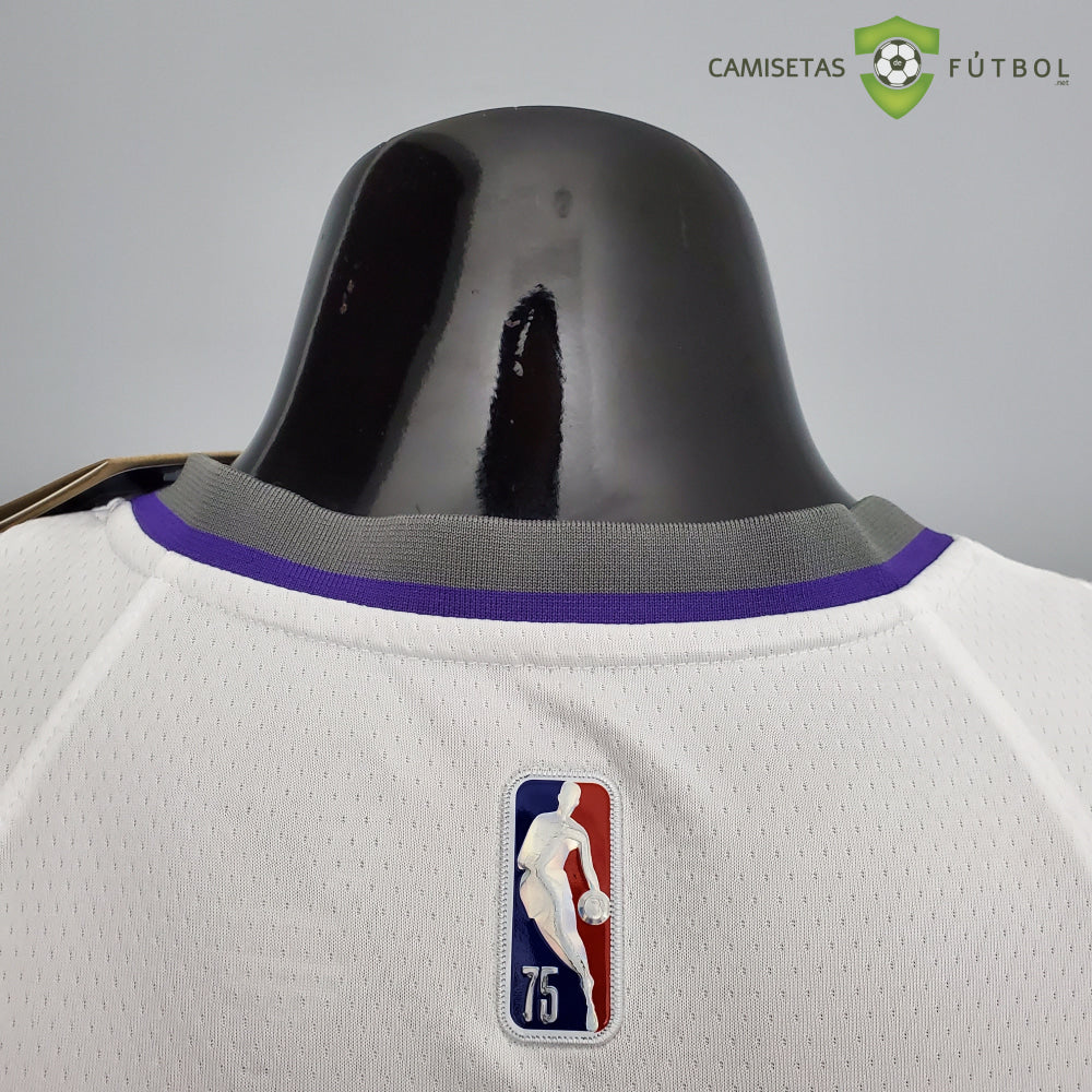 Camiseta Sacramento Kings 21-22 - Deaaron Fox 5 Blanco Nba