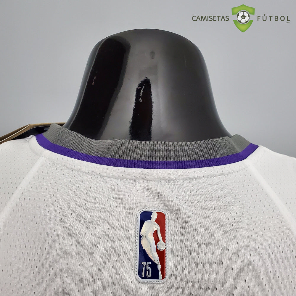 Camiseta Sacramento Kings 21-22 - Deaaron Fox 5 Blanco Nba