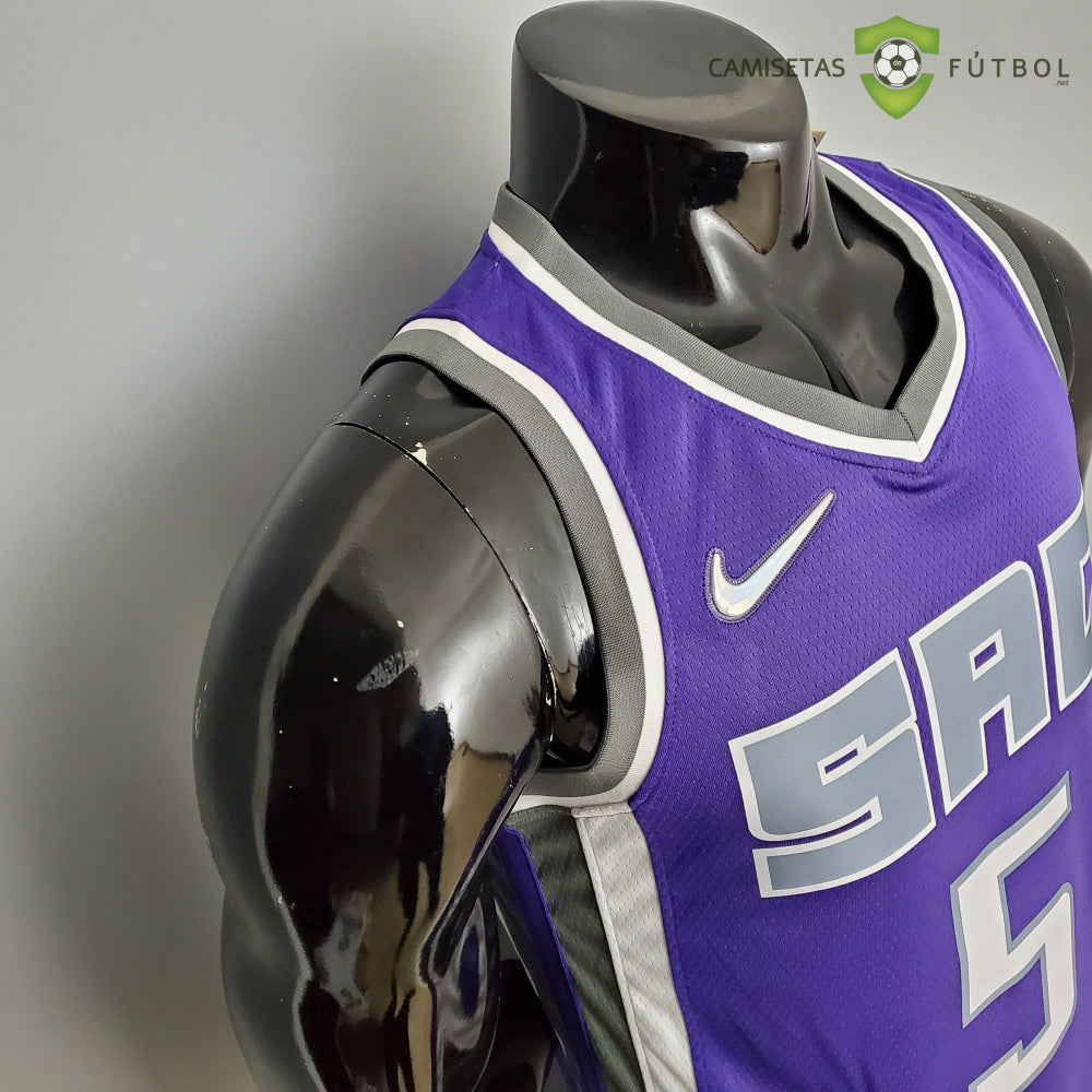 Camiseta Sacramento Kings 21-22 - Deaaron Fox 5 Violeta Nba