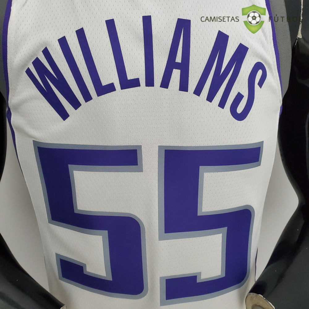 Camiseta Sacramento Kings 21-22 - Jason Williams 55 Blanco Nba
