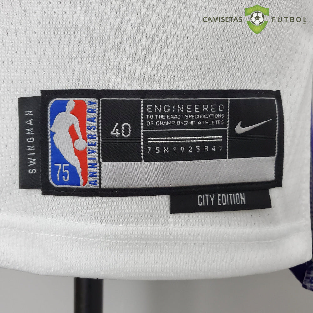 Camiseta Sacramento Kings 21-22 - Jason Williams 55 Blanco Nba