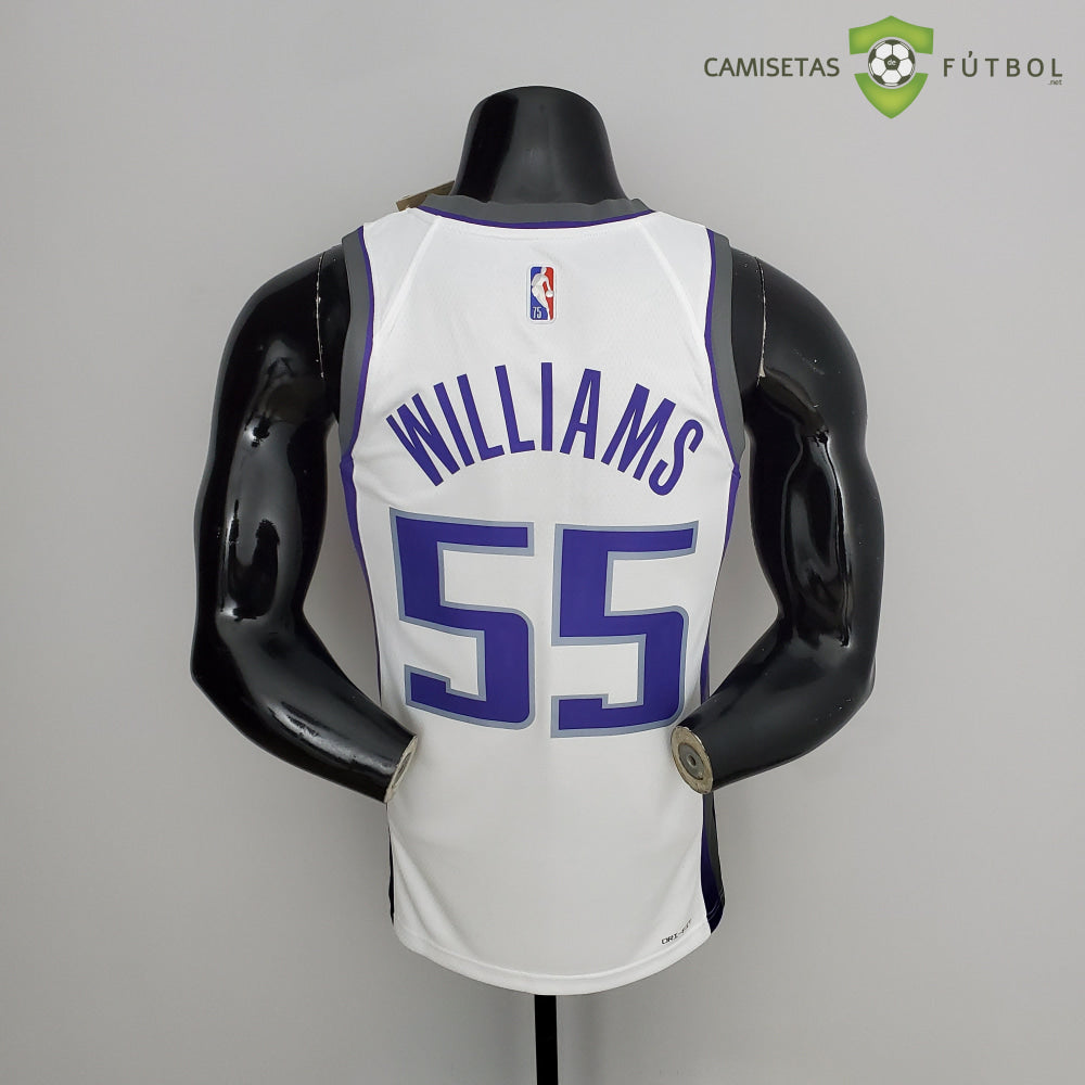 Camiseta Sacramento Kings 21-22 - Jason Williams 55 Blanco Nba