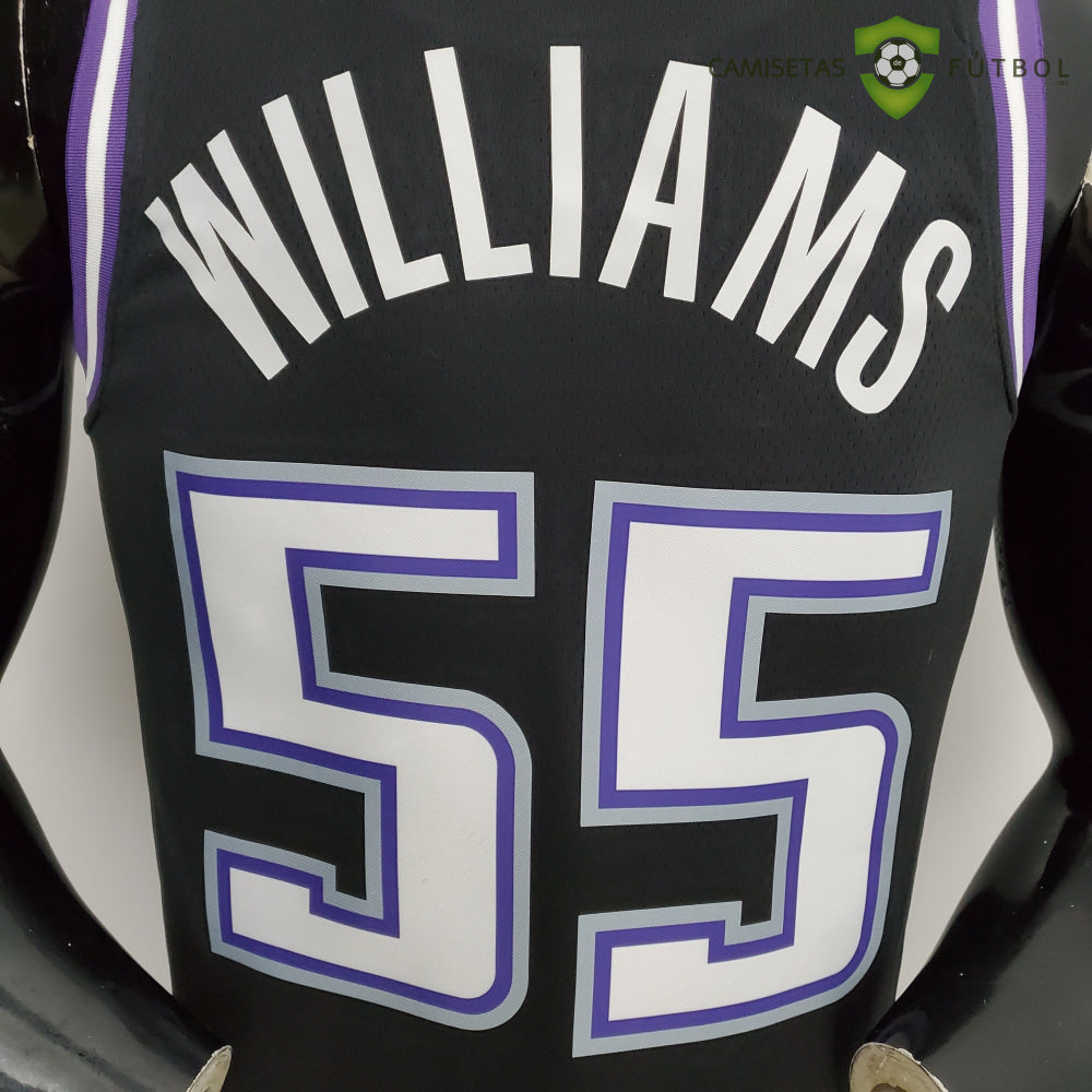 Camiseta Sacramento Kings 21-22 - Jason Williams 55 Negro Nba