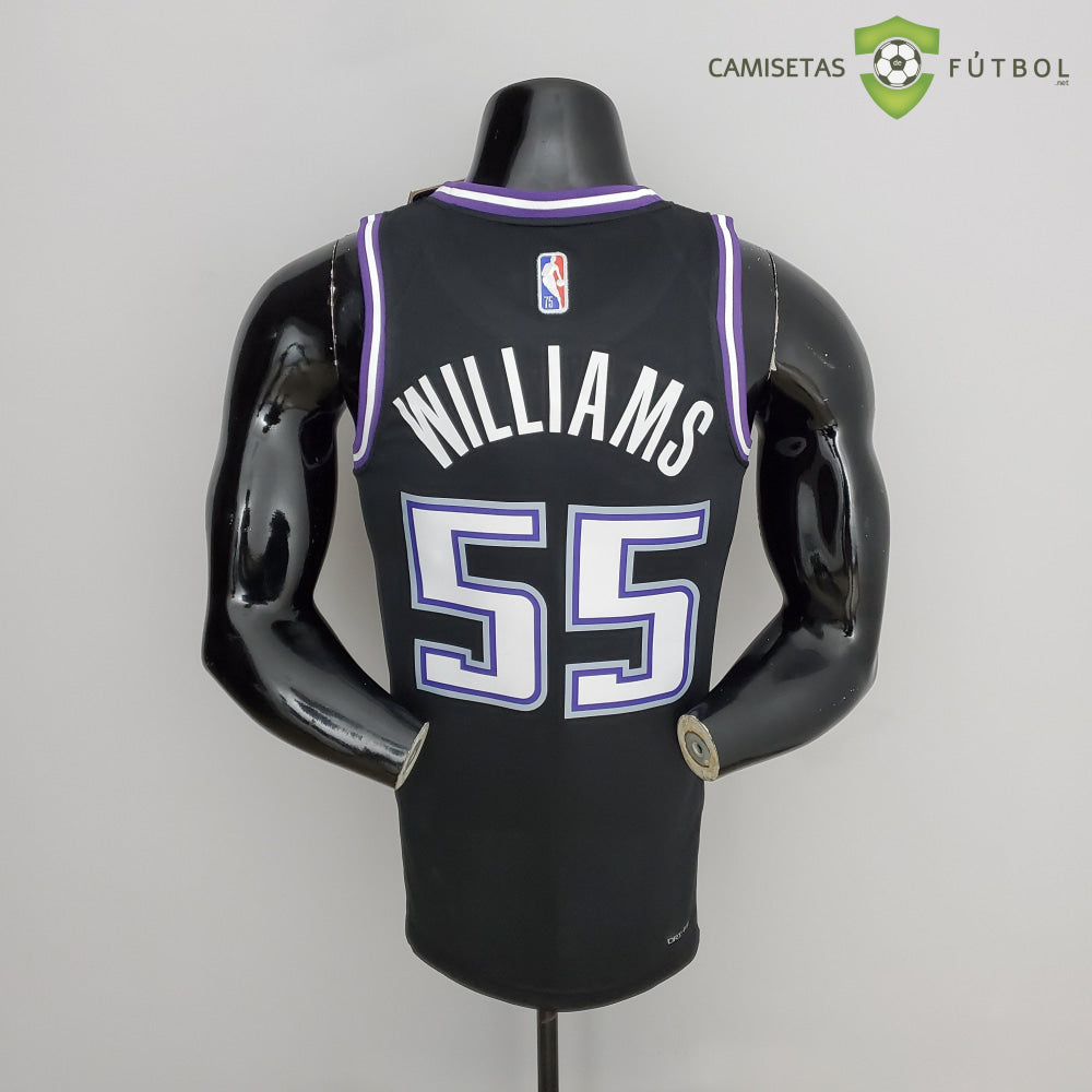 Camiseta Sacramento Kings 21-22 - Jason Williams 55 Negro Nba