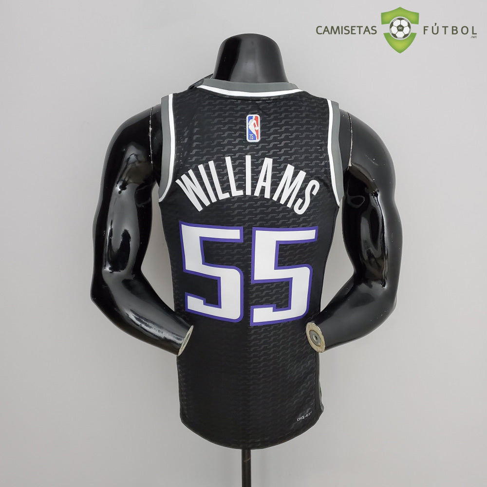 Camiseta Sacramento Kings 21-22 - Jason Williams 55 Negro Gris Nba