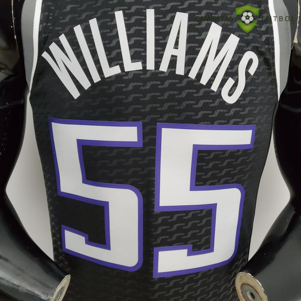 Camiseta Sacramento Kings 21-22 - Jason Williams 55 Negro Gris Nba