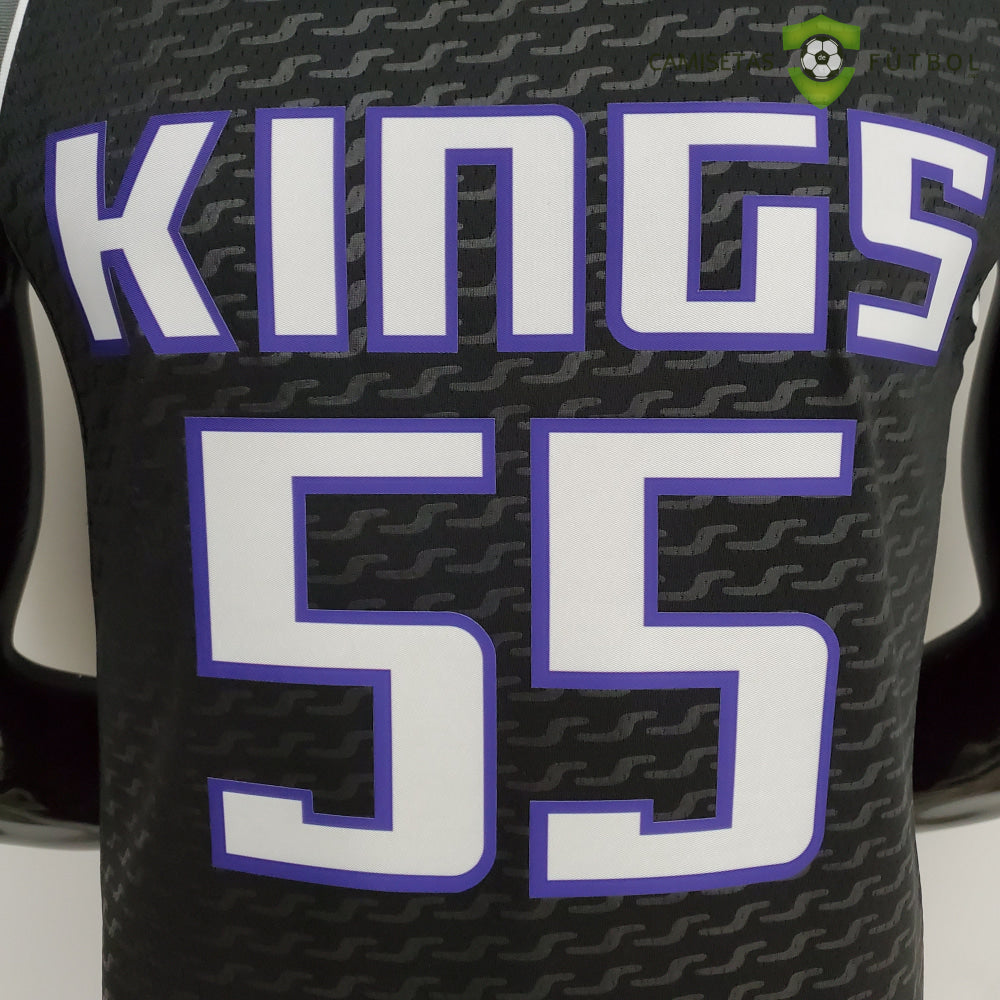 Camiseta Sacramento Kings 21-22 - Jason Williams 55 Negro Gris Nba