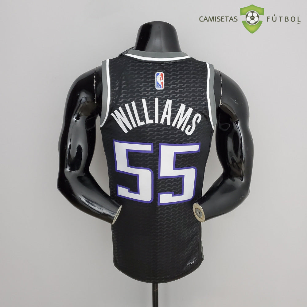 Camiseta Sacramento Kings 21-22 - Jason Williams 55 Negro Gris Nba