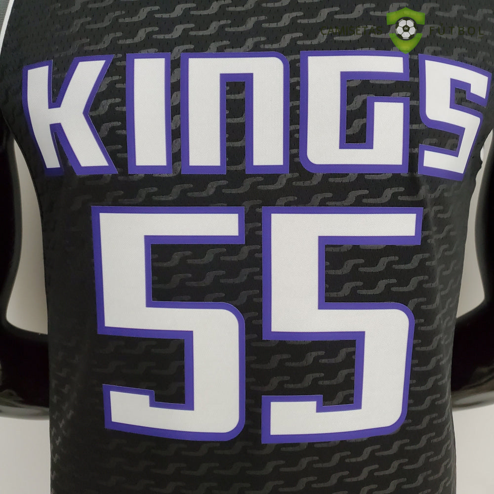 Camiseta Sacramento Kings 21-22 - Jason Williams 55 Negro Gris Nba