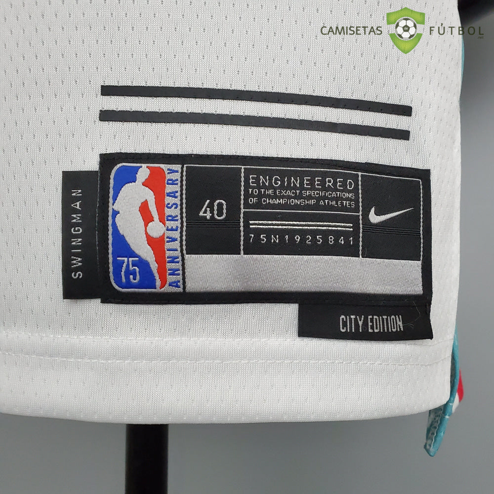 Camiseta San Antonio Spurs 21-22 - Demar Derozan 10 Blanco/Colores Nba