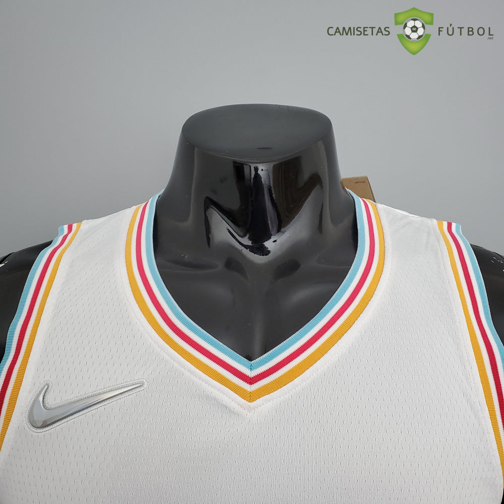 Camiseta San Antonio Spurs 21-22 - Demar Derozan 10 Blanco/Colores Nba