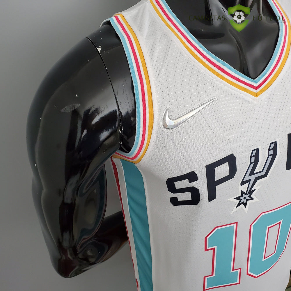 Camiseta San Antonio Spurs 21-22 - Demar Derozan 10 Blanco/Colores Nba