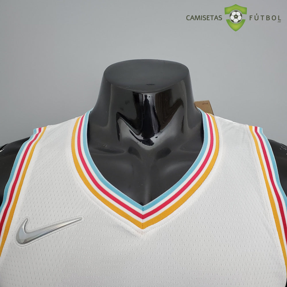Camiseta San Antonio Spurs 21-22 - Demar Derozan 10 Blanco/Colores Nba