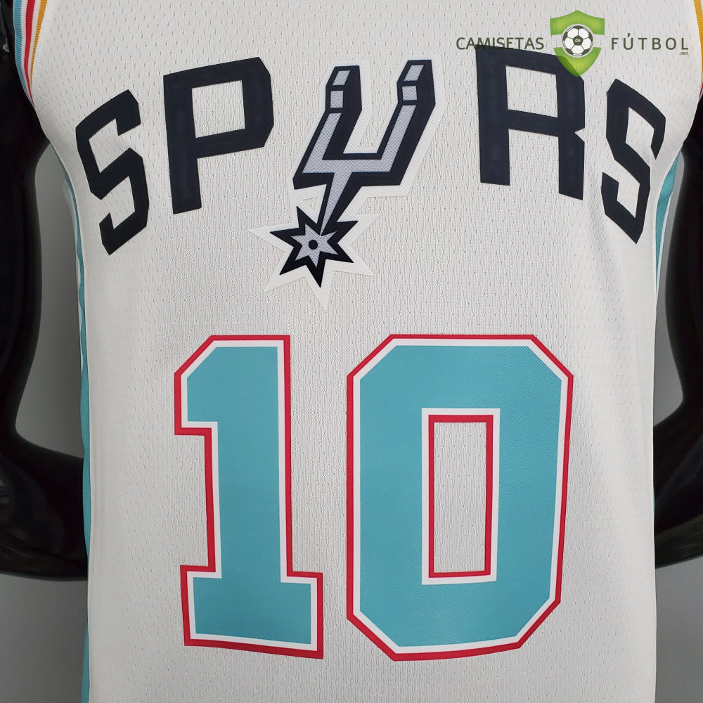 Camiseta San Antonio Spurs 21-22 - Demar Derozan 10 Blanco/Colores Nba