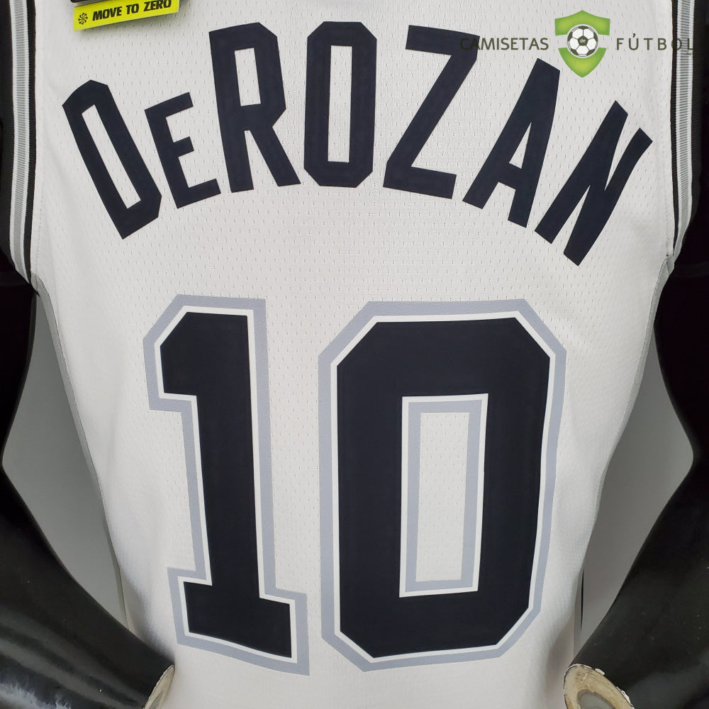 Camiseta San Antonio Spurs 21-22 - Demar Derozan 10 Blanco Nba