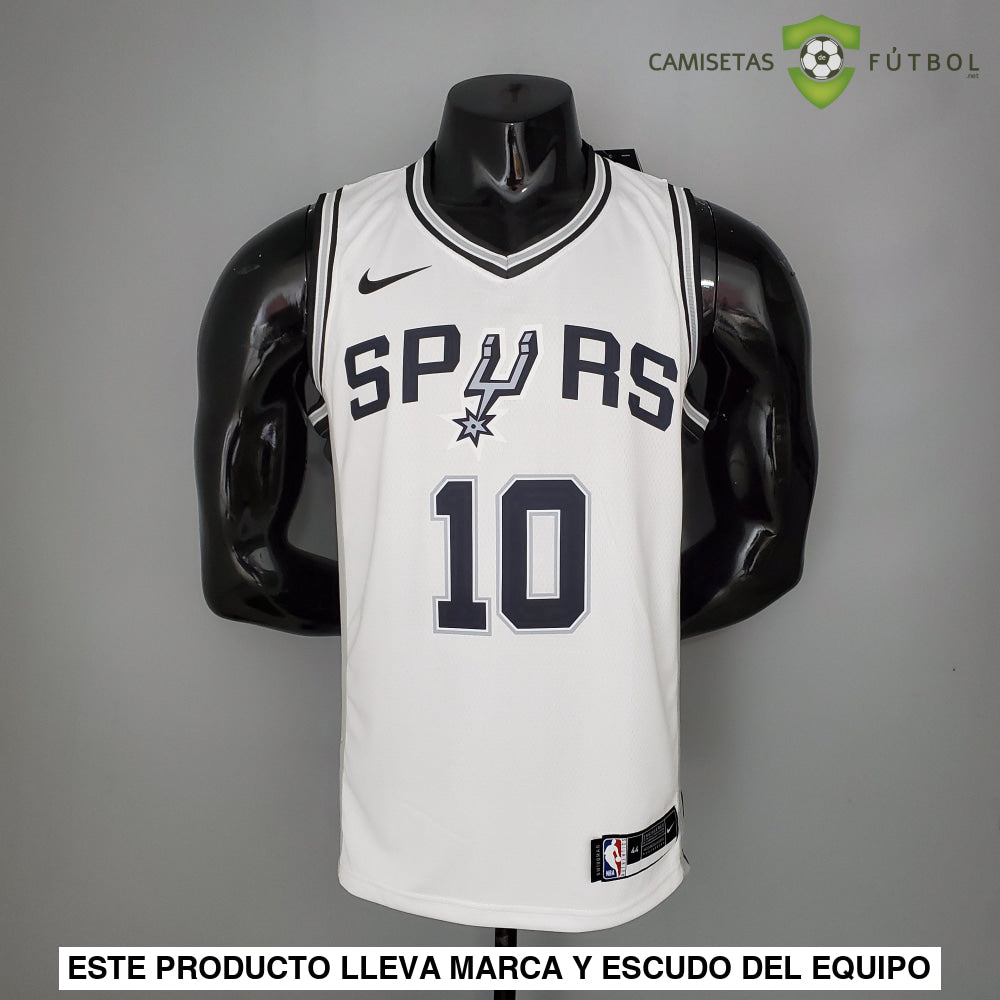 Camiseta San Antonio Spurs 21-22 - Demar Derozan 10 Blanco Nba
