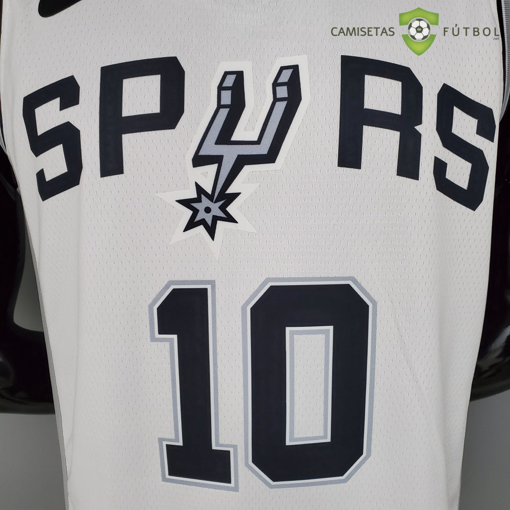 Camiseta San Antonio Spurs 21-22 - Demar Derozan 10 Blanco Nba
