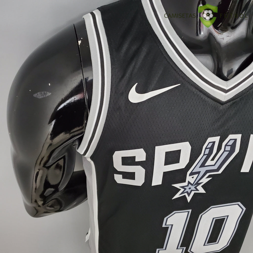 Camiseta San Antonio Spurs 21-22 - Demar Derozan 10 Negro Nba