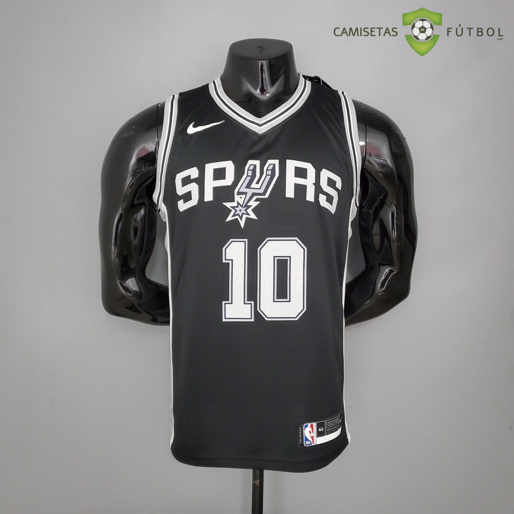 Camiseta San Antonio Spurs 21-22 - Demar Derozan 10 Negro Nba
