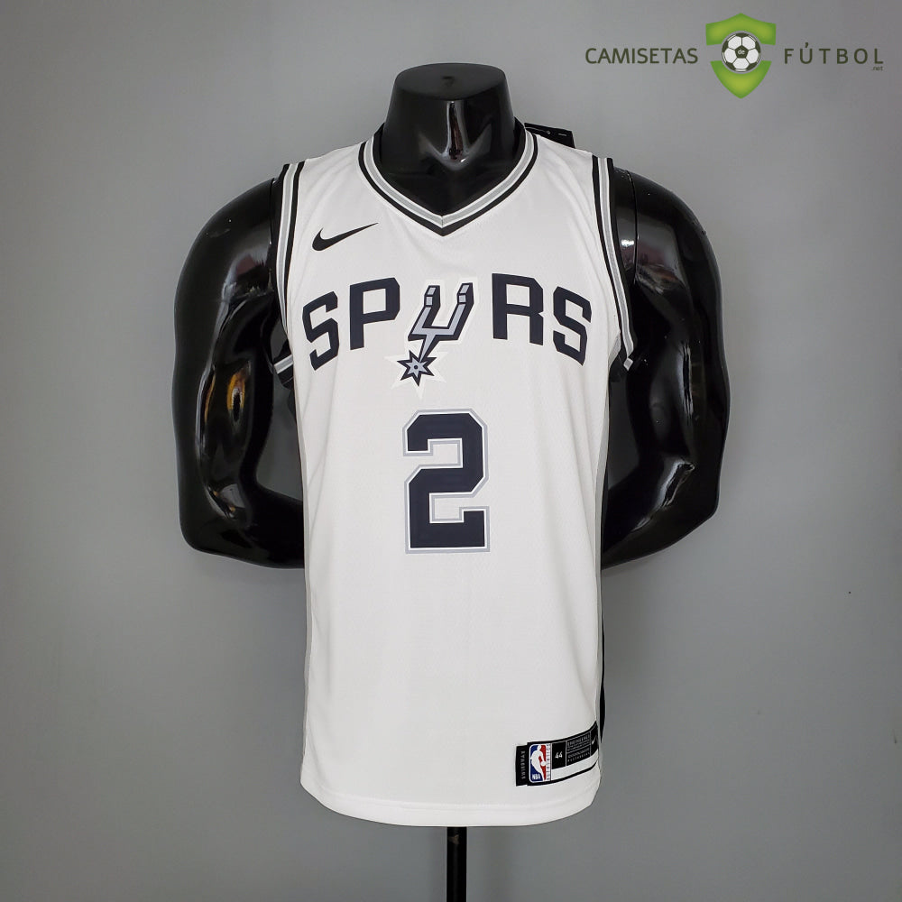 Camiseta San Antonio Spurs 21-22 - Kawhi Leonard 2 Blanco Nba