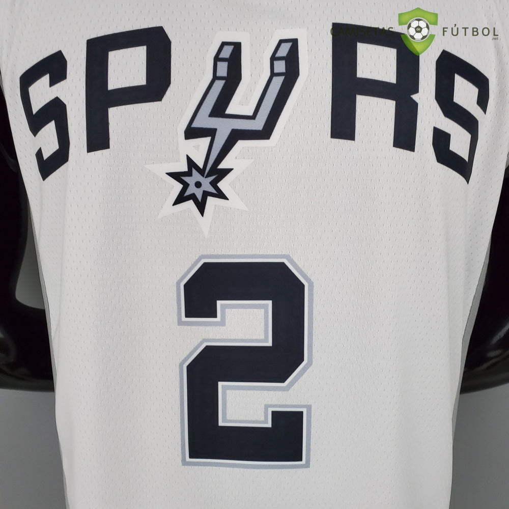 Camiseta San Antonio Spurs 21-22 - Kawhi Leonard 2 Blanco Nba