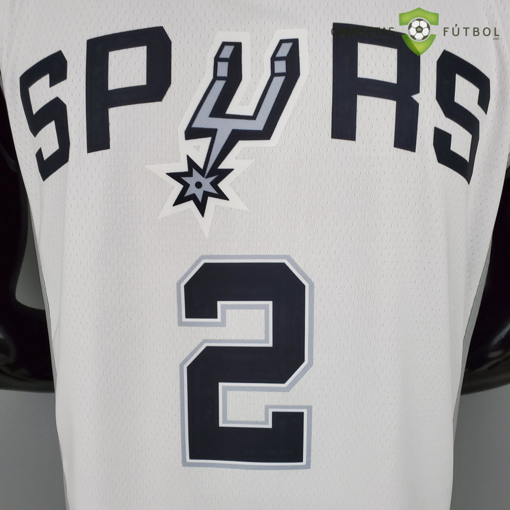 Camiseta San Antonio Spurs 21-22 - Kawhi Leonard 2 Blanco Nba