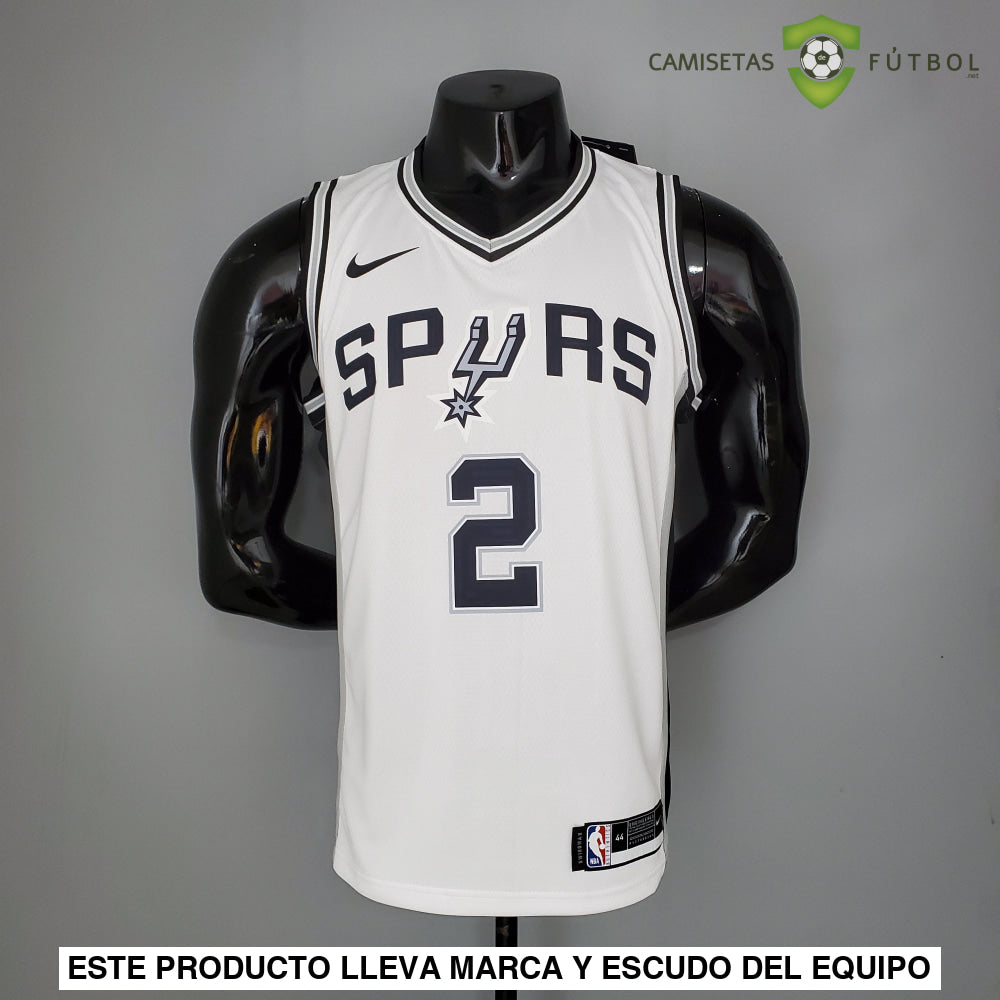 Camiseta San Antonio Spurs 21-22 - Kawhi Leonard 2 Blanco Nba