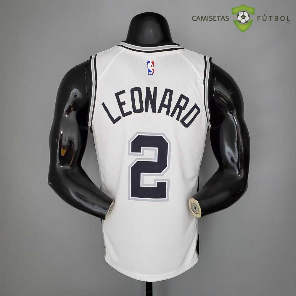 Camiseta San Antonio Spurs 21-22 - Kawhi Leonard 2 Blanco Nba