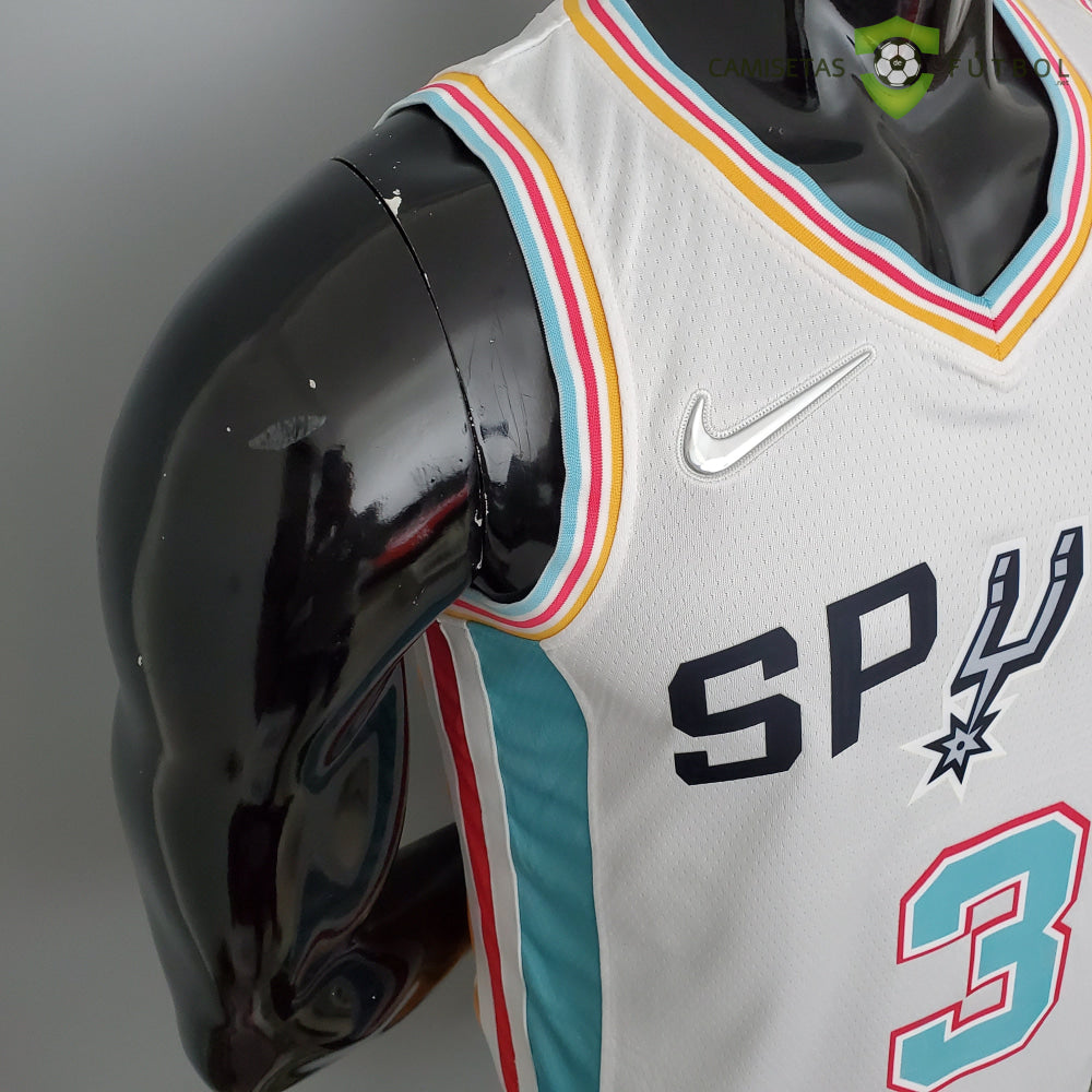 Camiseta San Antonio Spurs 21-22 - Keldon Johnson 3 Blanco/Colores Nba