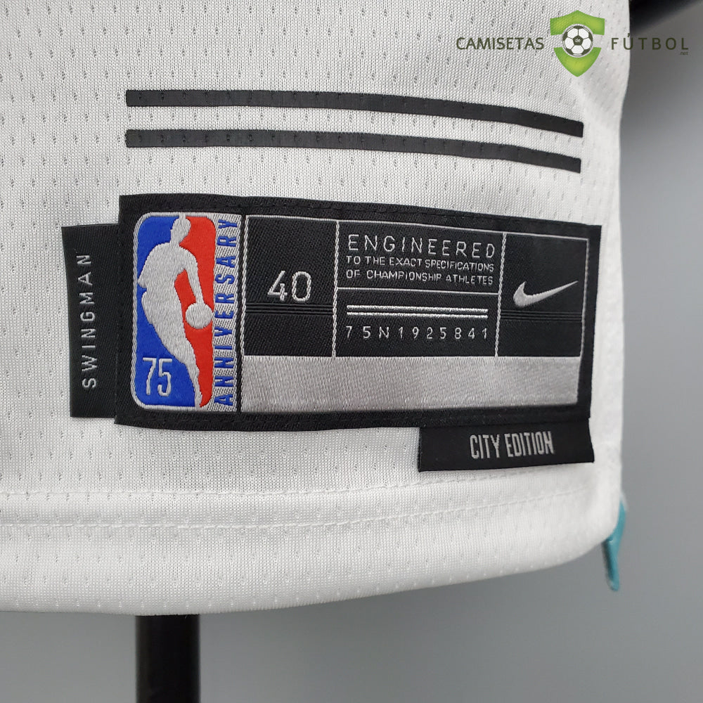 Camiseta San Antonio Spurs 21-22 - Keldon Johnson 3 Blanco/Colores Nba