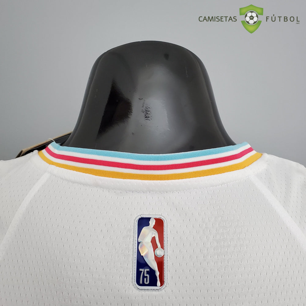Camiseta San Antonio Spurs 21-22 - Keldon Johnson 3 Blanco/Colores Nba