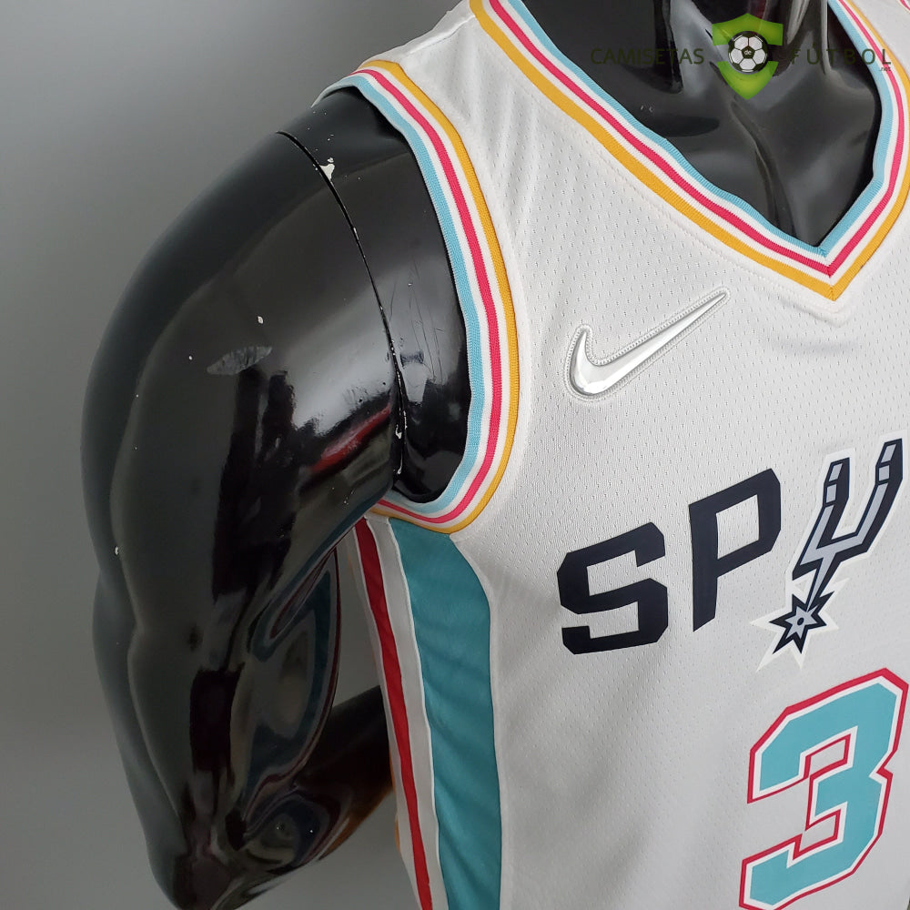 Camiseta San Antonio Spurs 21-22 - Keldon Johnson 3 Blanco/Colores Nba