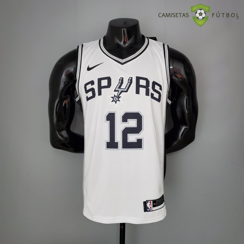 Camiseta San Antonio Spurs 21-22 - Lamarcus Aldridge 12 Blanco Nba