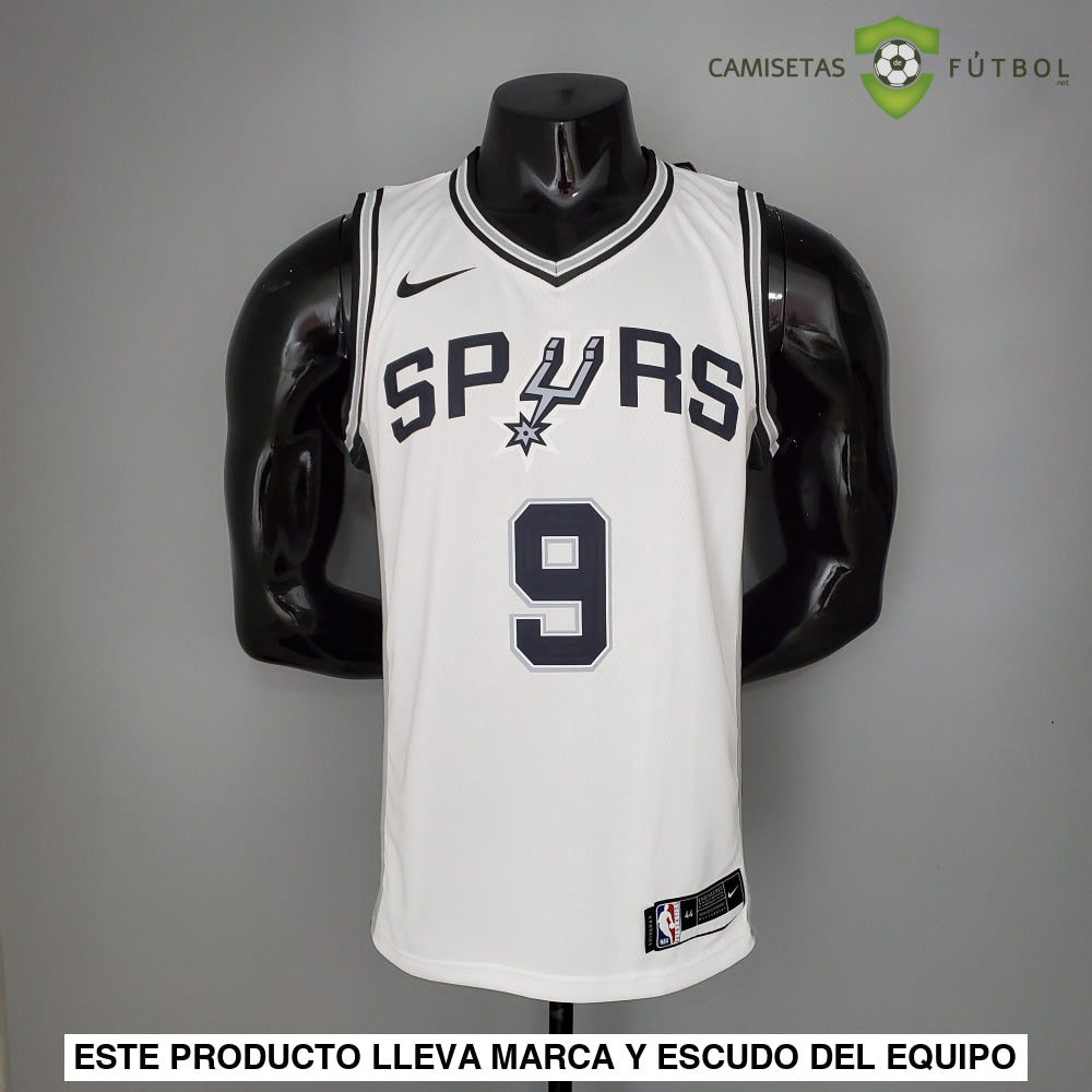 Camiseta San Antonio Spurs 21-22 - Tony Parker 9 Blanco Nba