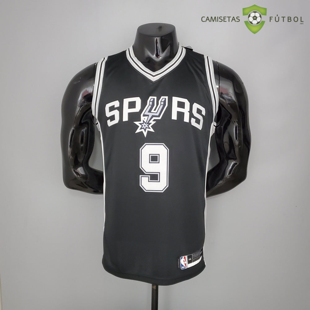 Camiseta San Antonio Spurs 21-22 - Tony Parker 9 Negro Nba