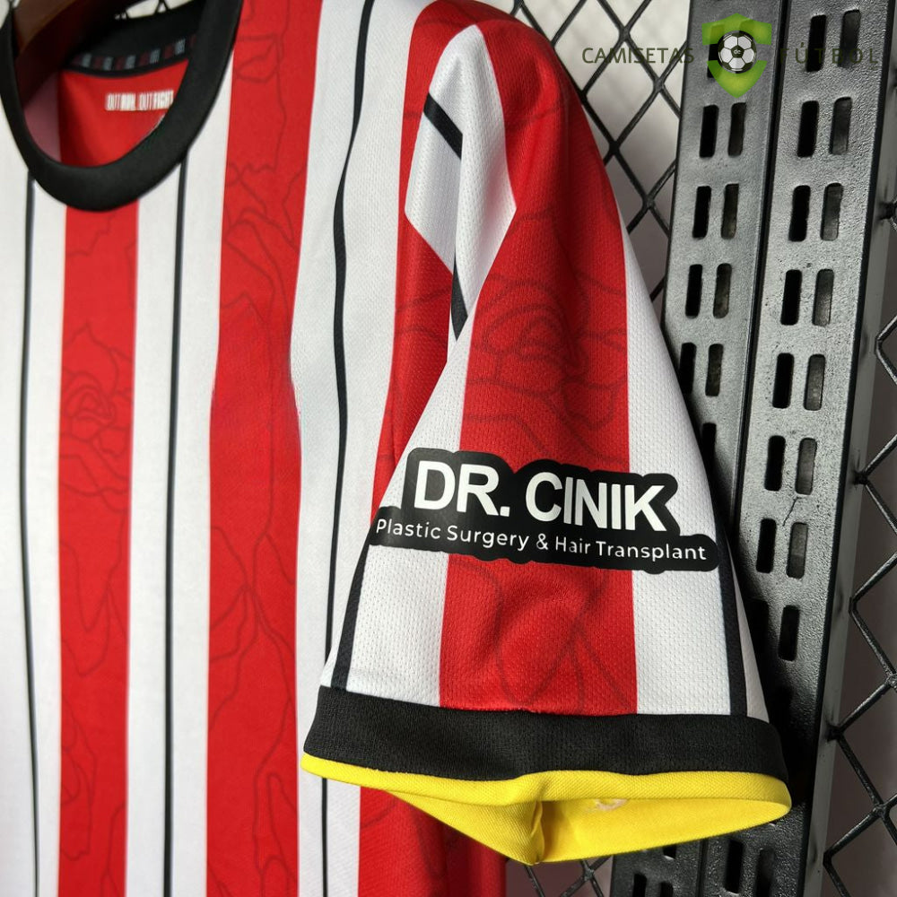 Camiseta Sheffield United 24-25 Local De Futbol