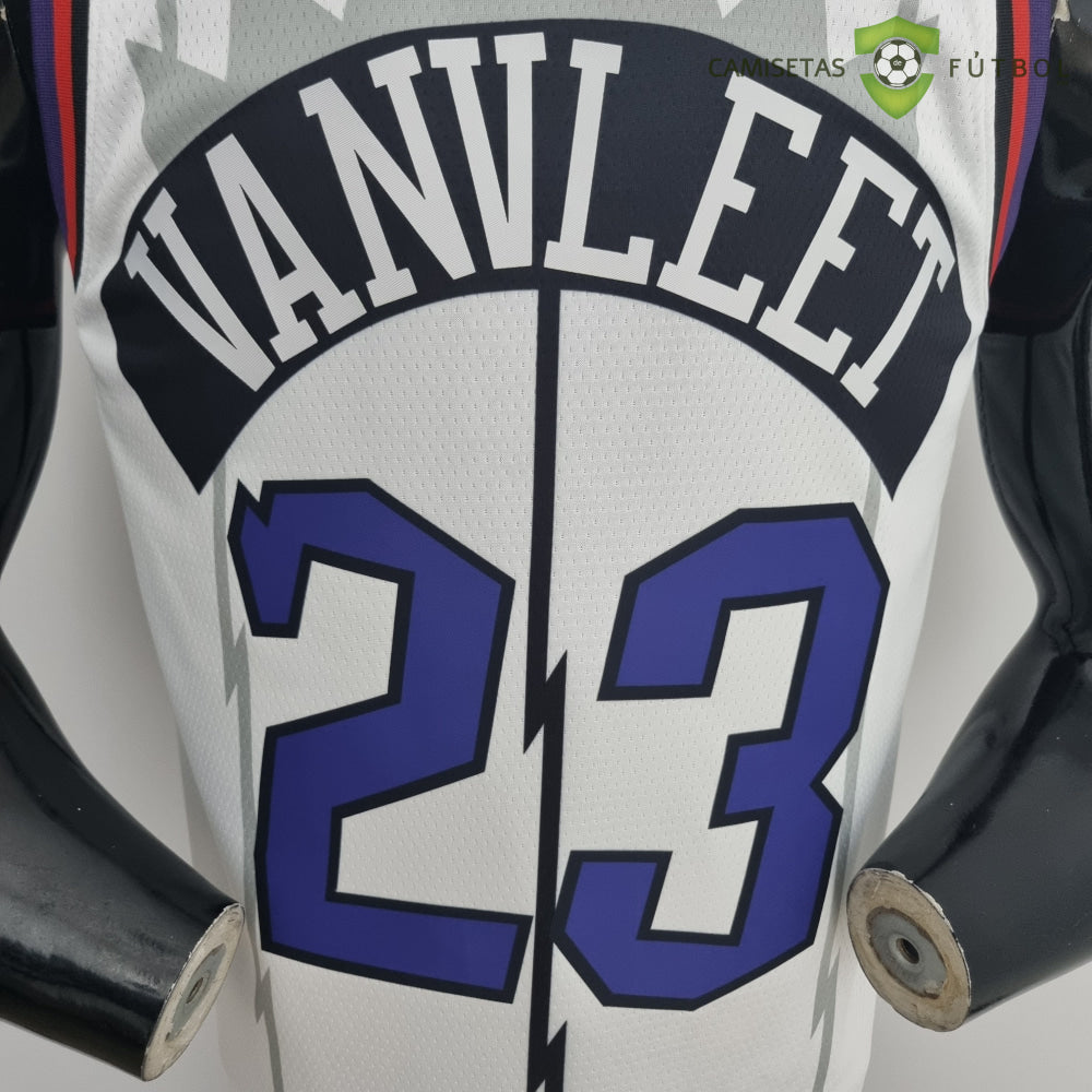 Camiseta Toronto Raptors 21-22 - Fred Vanvleet 23 Blanco Nba