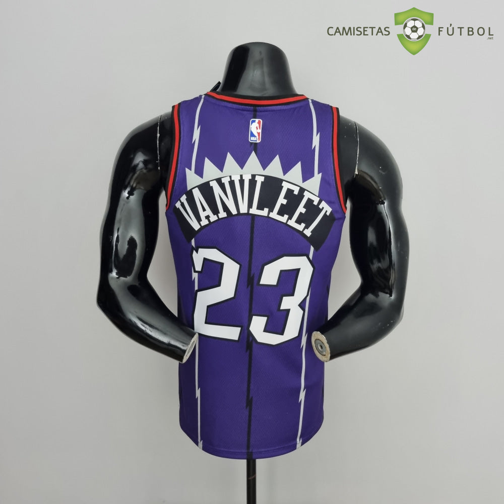 Camiseta Toronto Raptors 21-22 - Fred Vanvleet 23 Violeta Nba