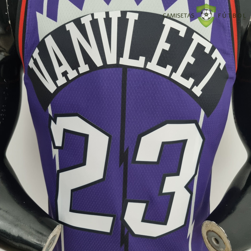 Camiseta Toronto Raptors 21-22 - Fred Vanvleet 23 Violeta Nba