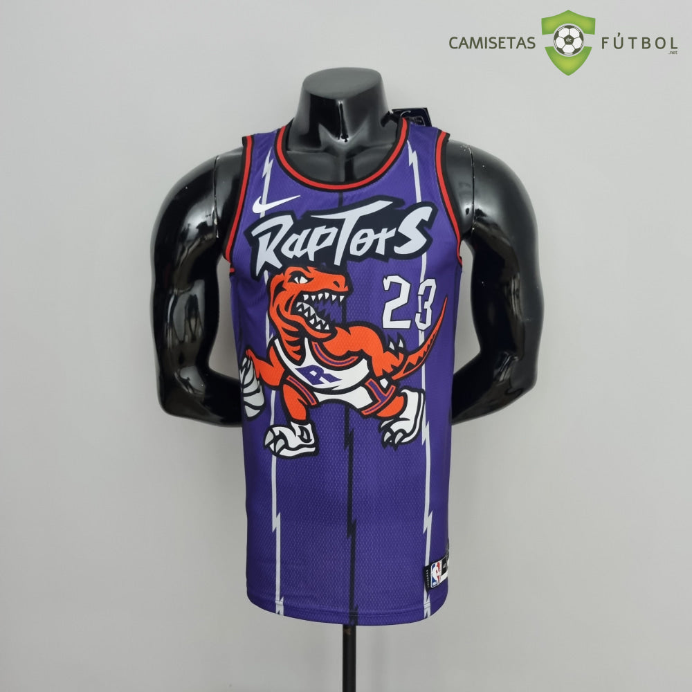 Camiseta Toronto Raptors 21-22 - Fred Vanvleet 23 Violeta Nba