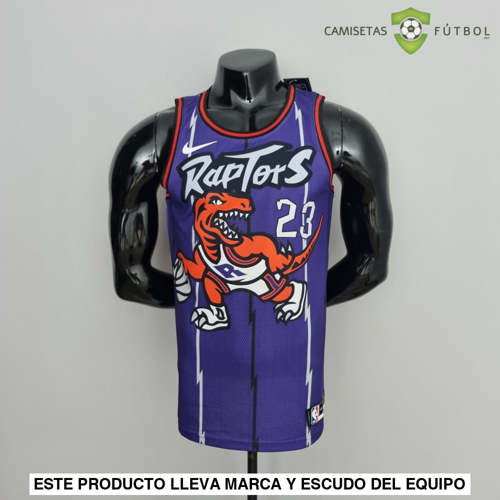 Camiseta Toronto Raptors 21-22 - Fred Vanvleet 23 Violeta Nba