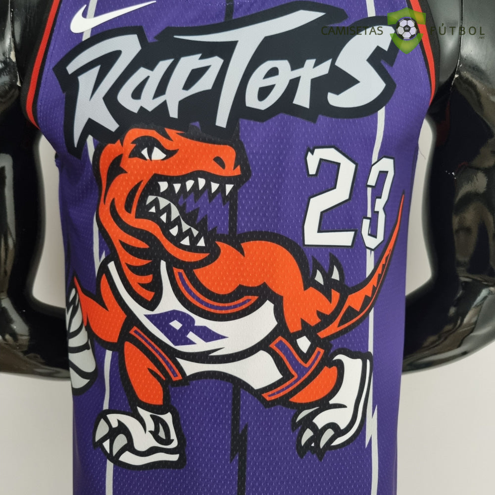 Camiseta Toronto Raptors 21-22 - Fred Vanvleet 23 Violeta Nba