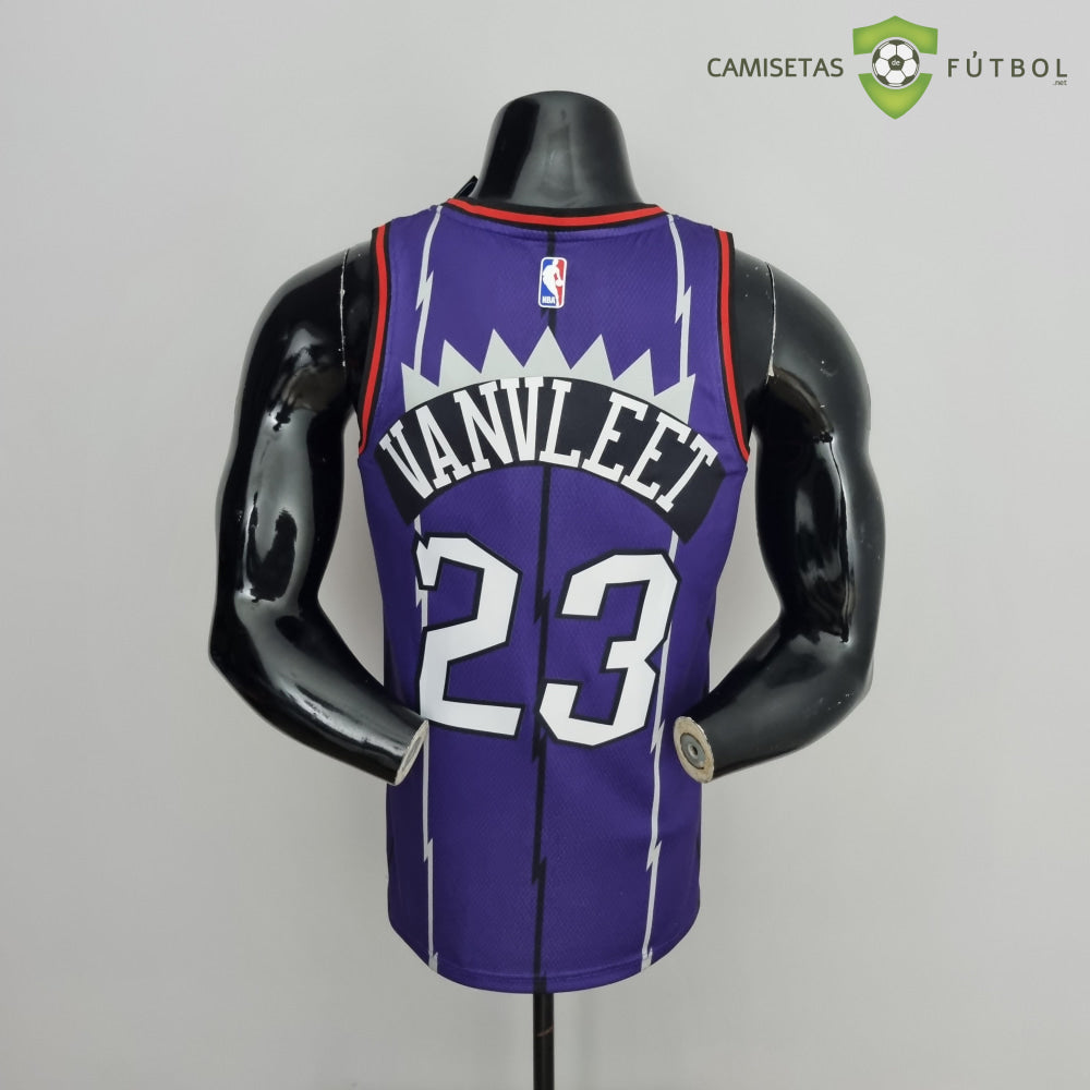 Camiseta Toronto Raptors 21-22 - Fred Vanvleet 23 Violeta Nba