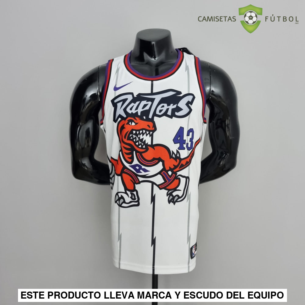 Camiseta Toronto Raptors 21-22 - Pascal Siakam 43 Blanco Nba